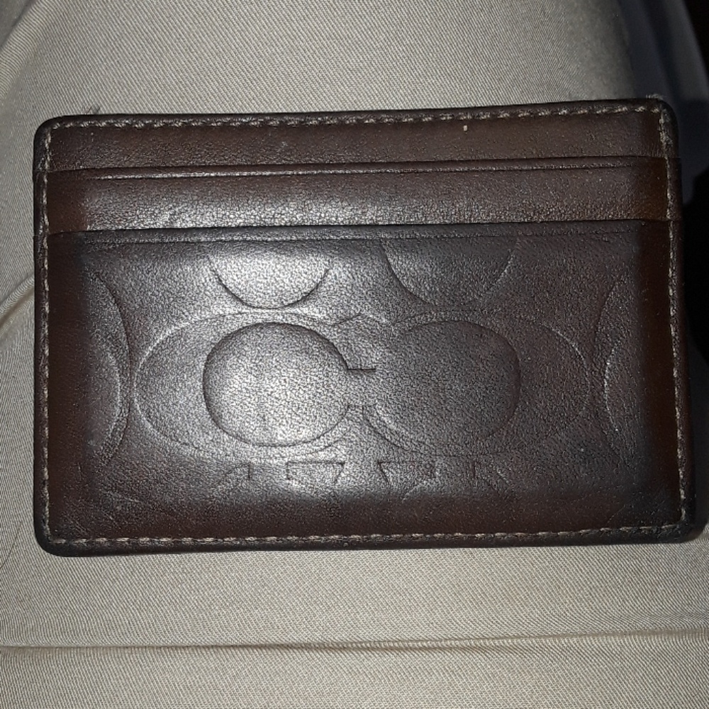 Coach Card Holder